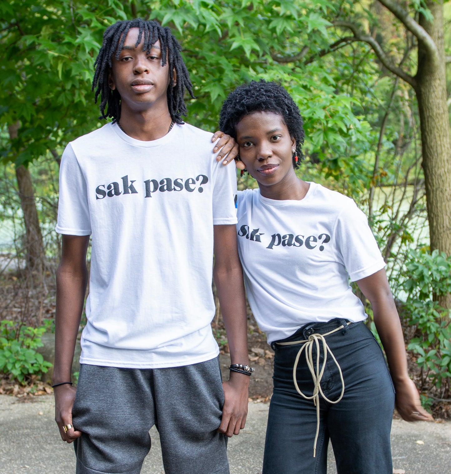 sak pase? n ap boule! tee shirt