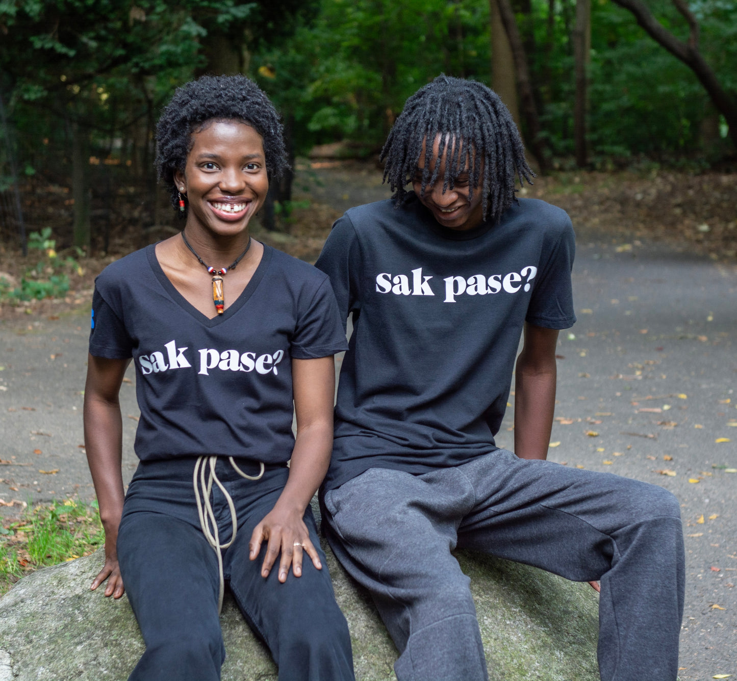 sak pase? n ap boule! tee shirt