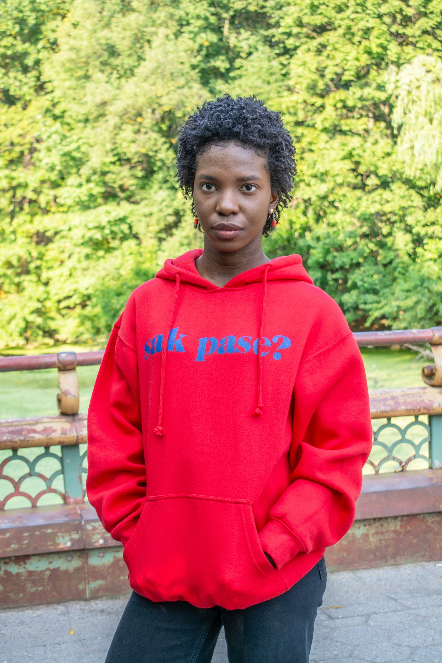 sak pase? n ap boule! hoodie VernonBlvd3 (VB3)