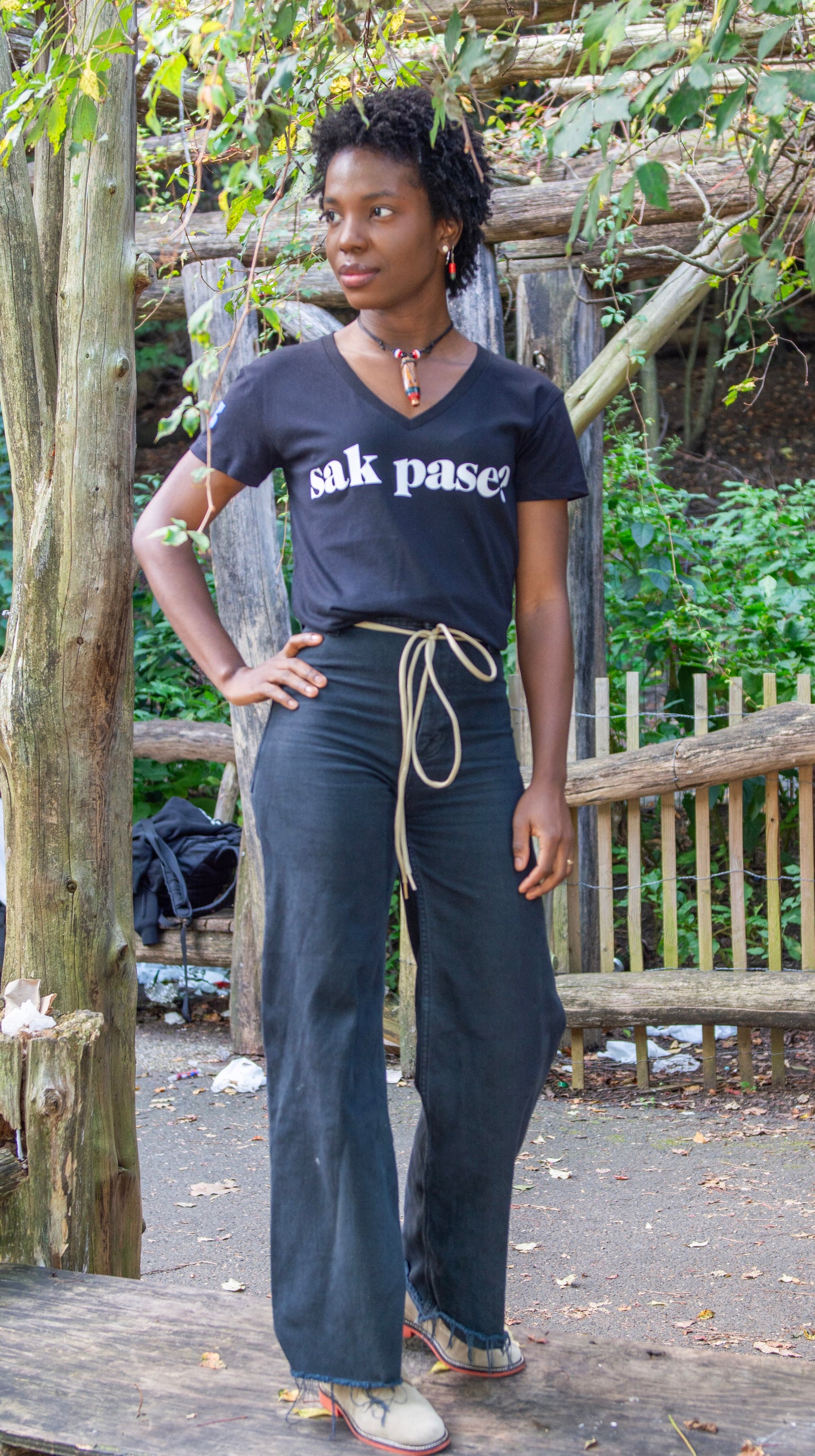 sak pase? n ap boule! tee shirt